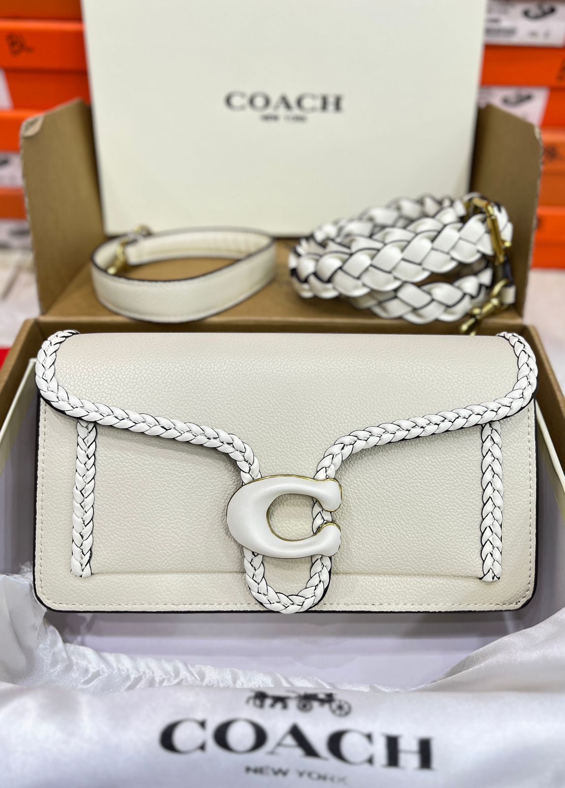 Coach Tabby Shoulder Bag 26 with Braid