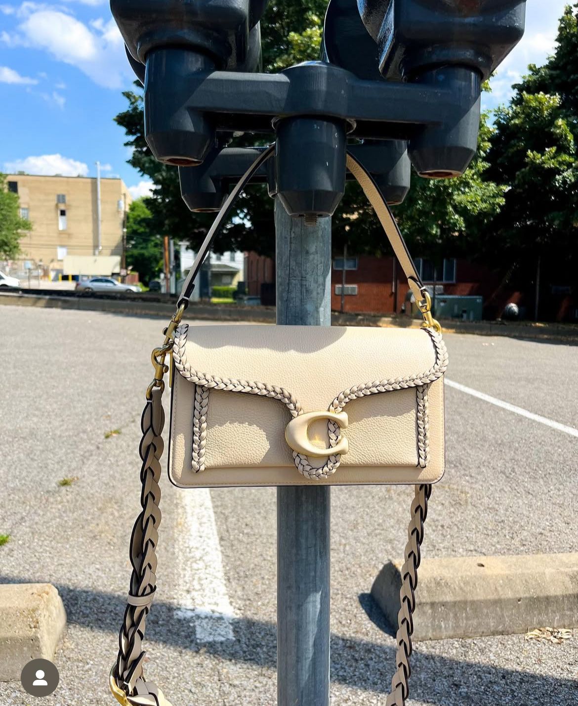 Coach Tabby Shoulder Bag 26 with Braid