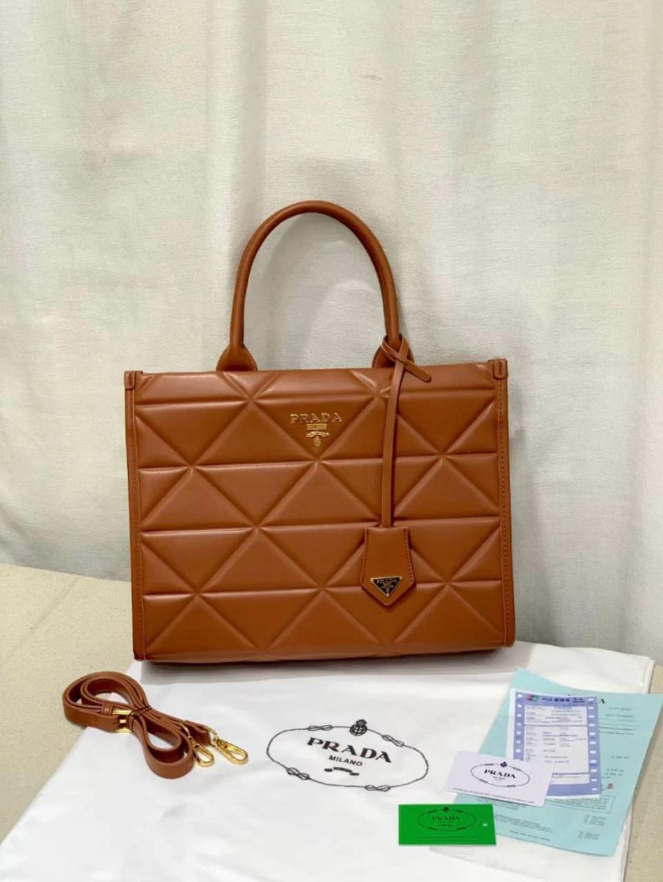 PRADA PRADA SYMBOLE TOTE HANDBAG