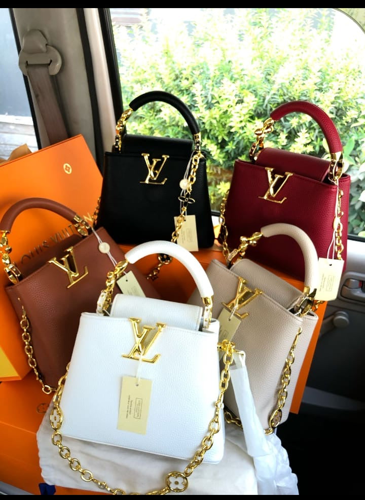 LOUIS VUITTON  Luxe Elegance Mini Tote – Ivory Edition