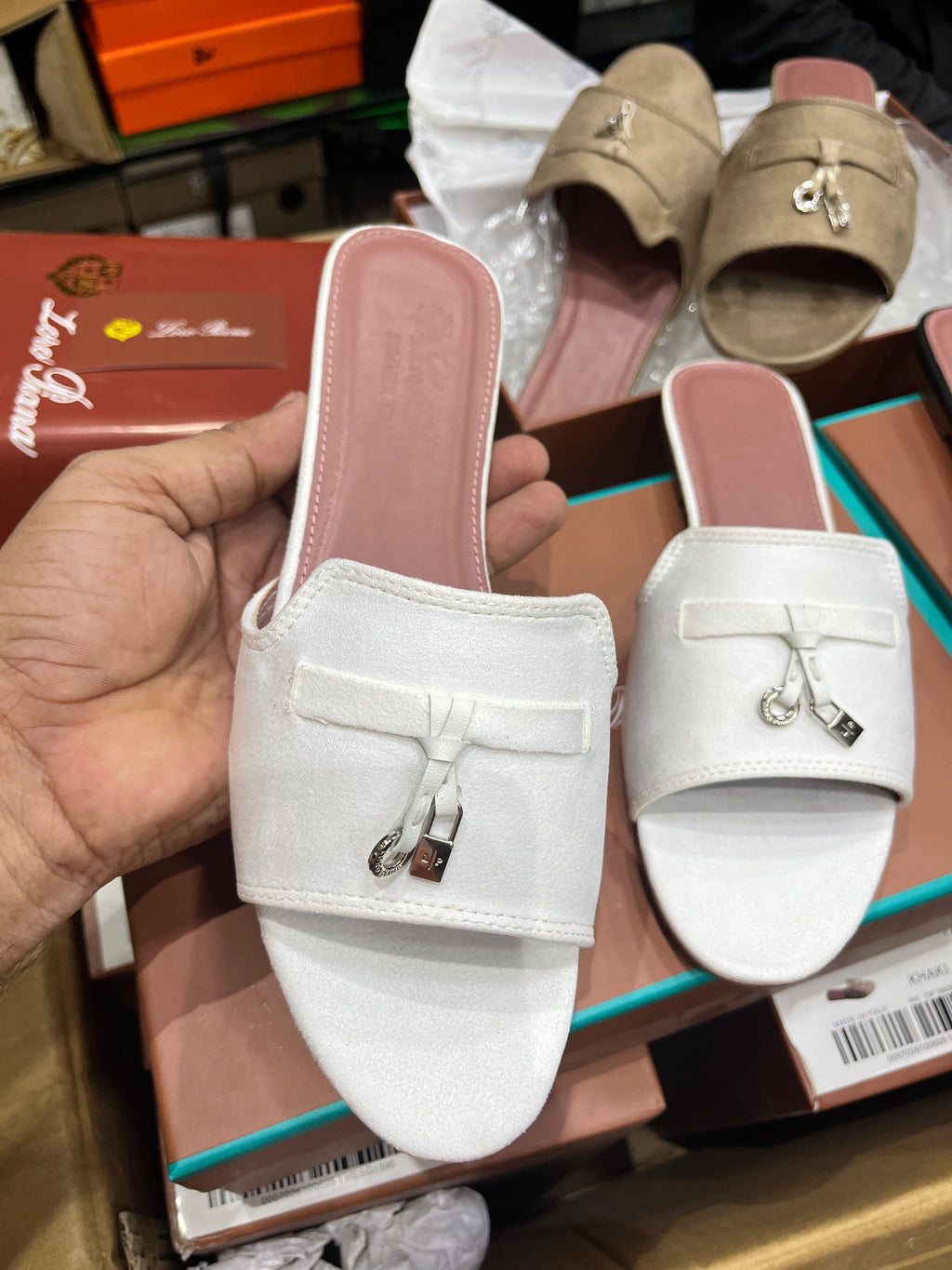 Loro Piana Summer Charm Slippers