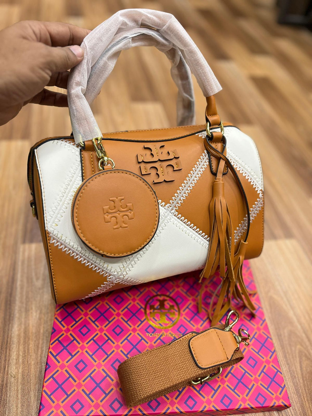 ToryBurch Two-Way Duffel Bag