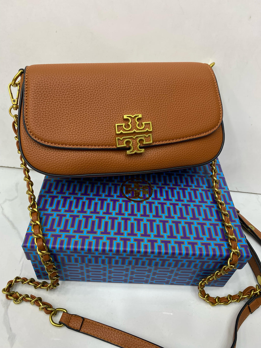 TORY BURCH  TORY BURCH BIRTTEN CONVERTIBLE BAG…