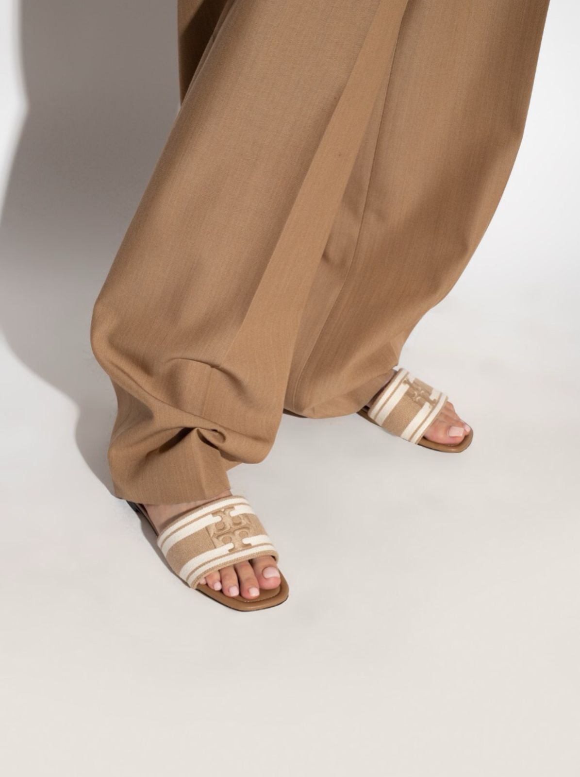 Tory Burch Embroidery Flat Slipper