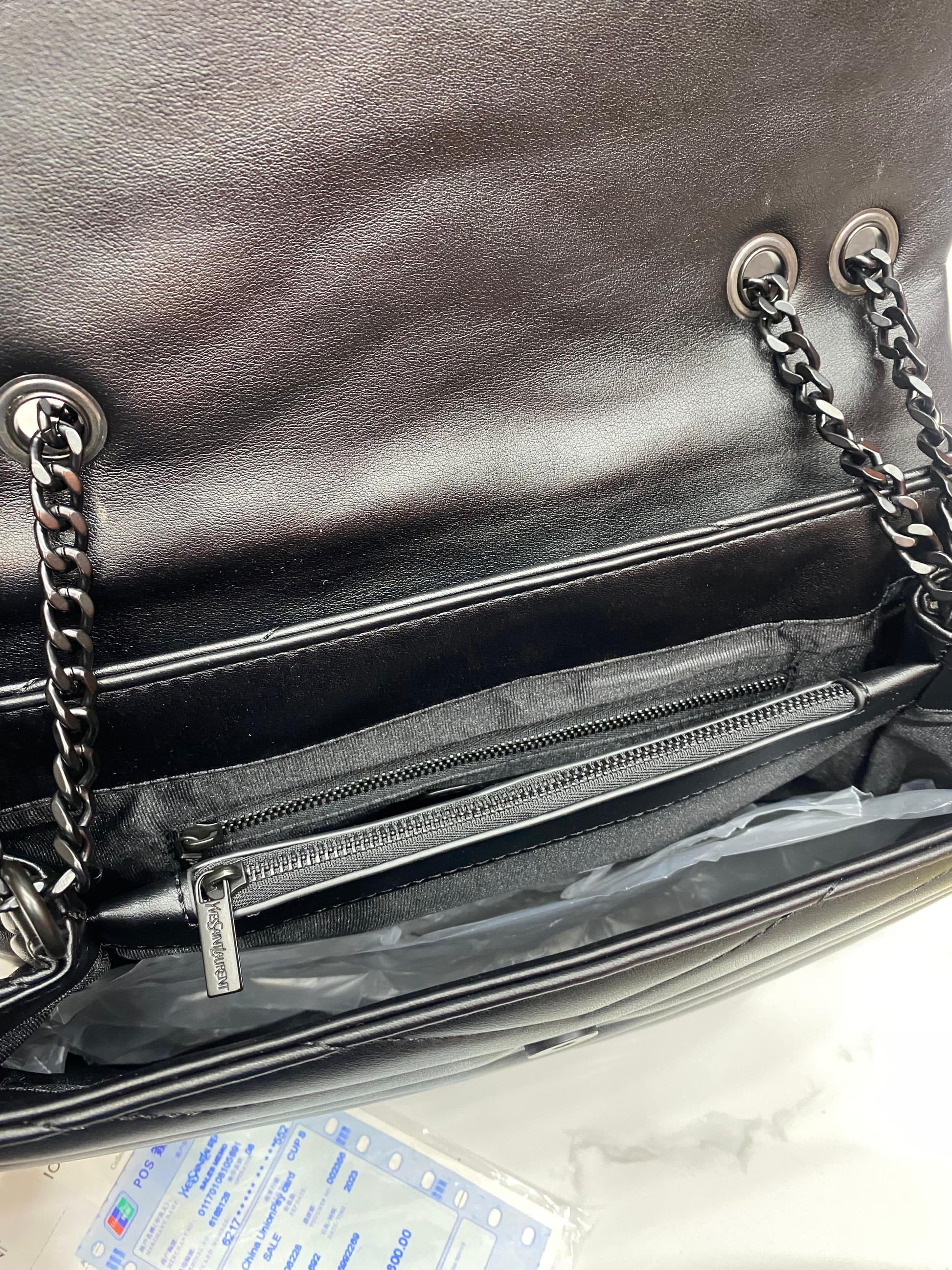 YSL LouLou Medium Black