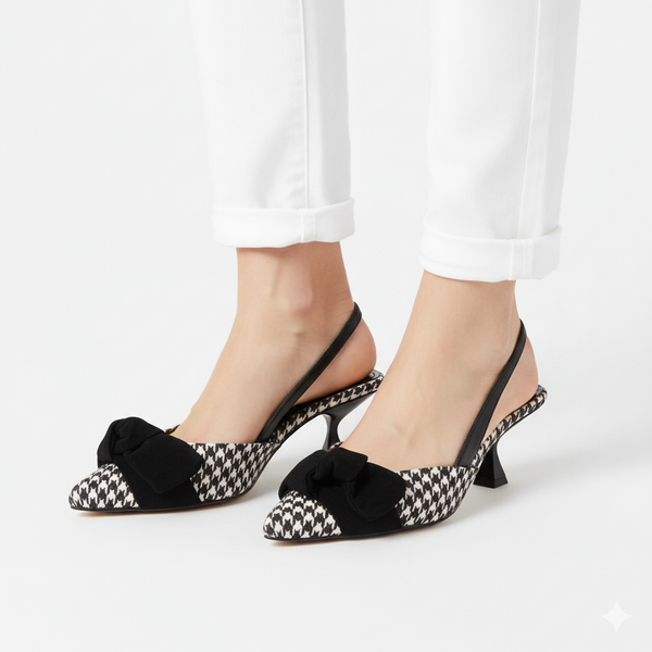 ZARA BOW HEEL
