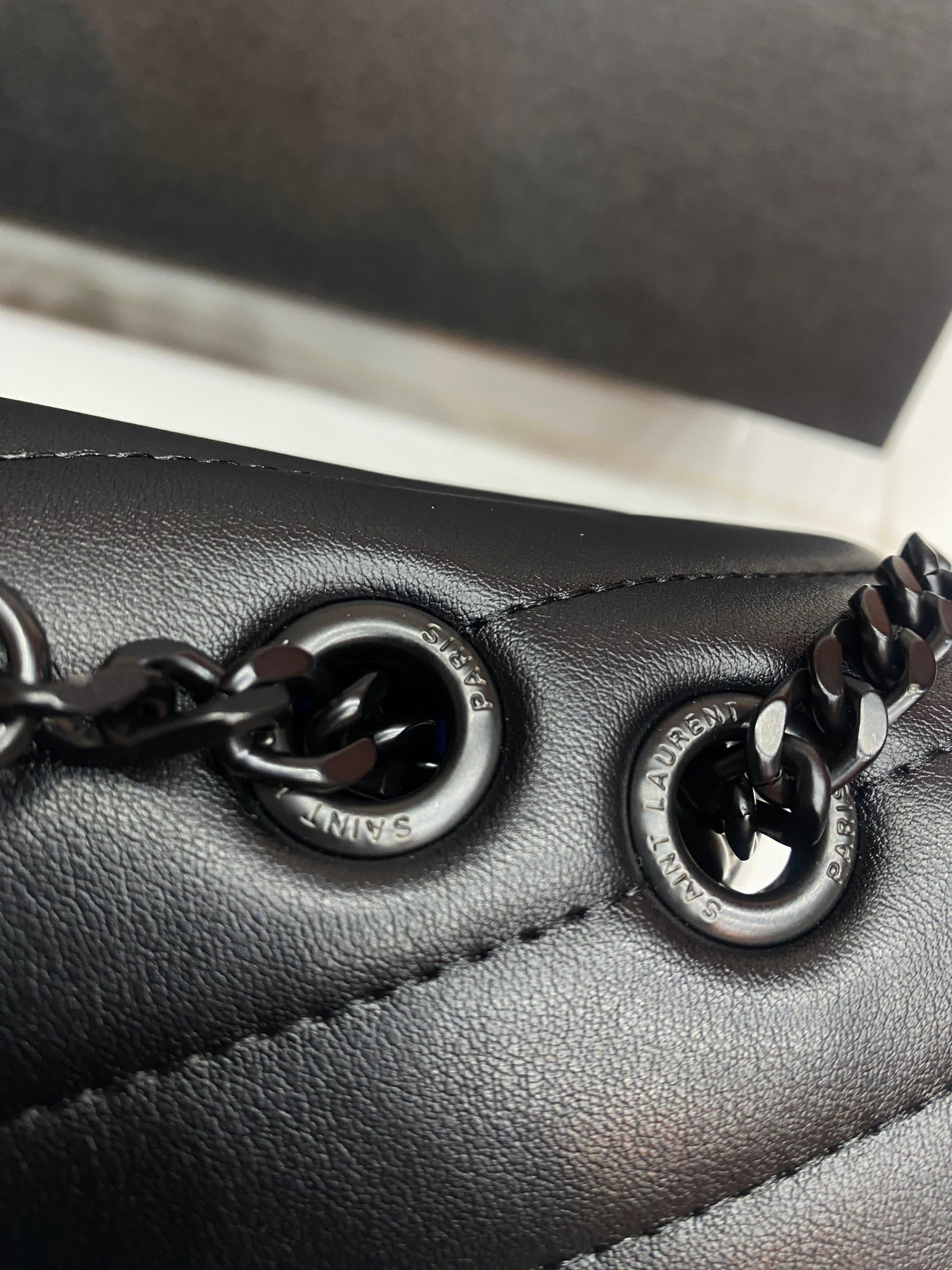 YSL LouLou Medium Black