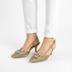 VALENTINO STONE HEELS