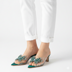 JIMMY CHOO Elegant Crystal-Detailed Heels