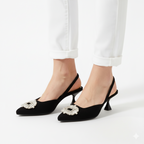 ZARA HEEL PUMPS