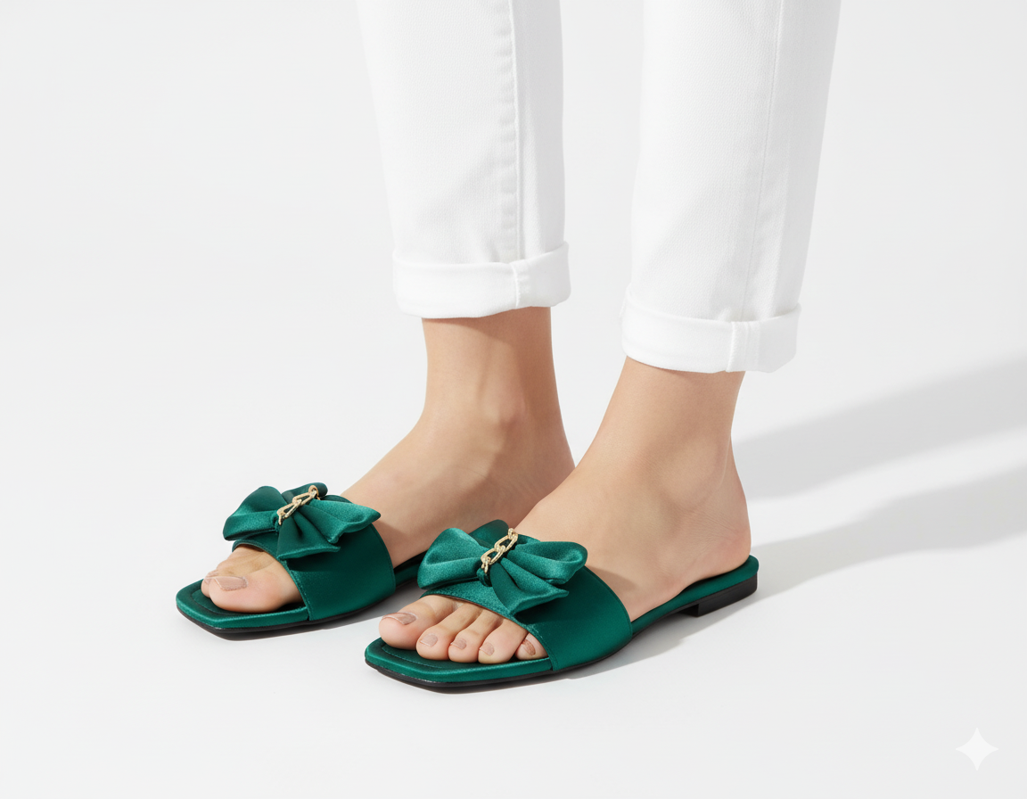 ZARA-BOW FLAT