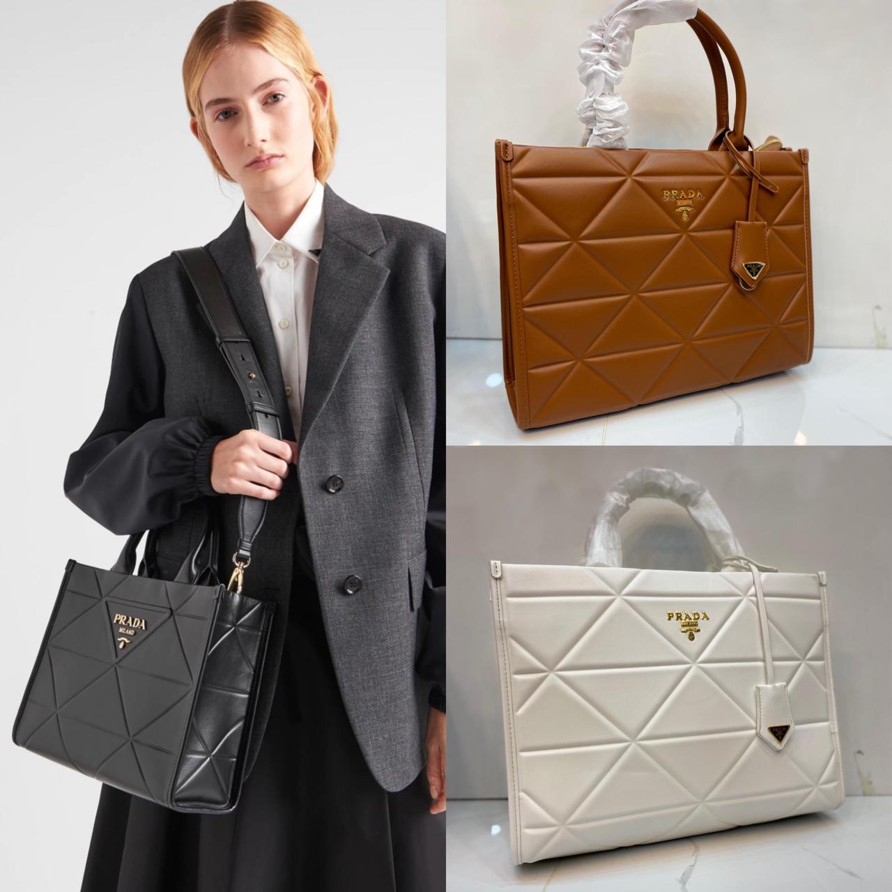PRADA  PRADA SYMBOLE TOTE HANDBAG