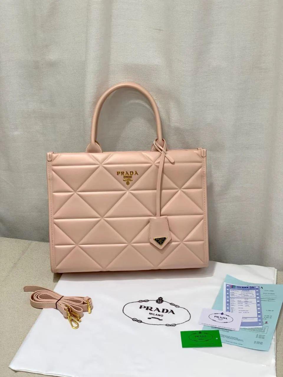 PRADA  PRADA SYMBOLE TOTE HANDBAG