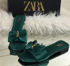 ZARA-BOW FLAT
