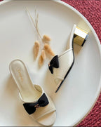 CHANEL BOW HEEL