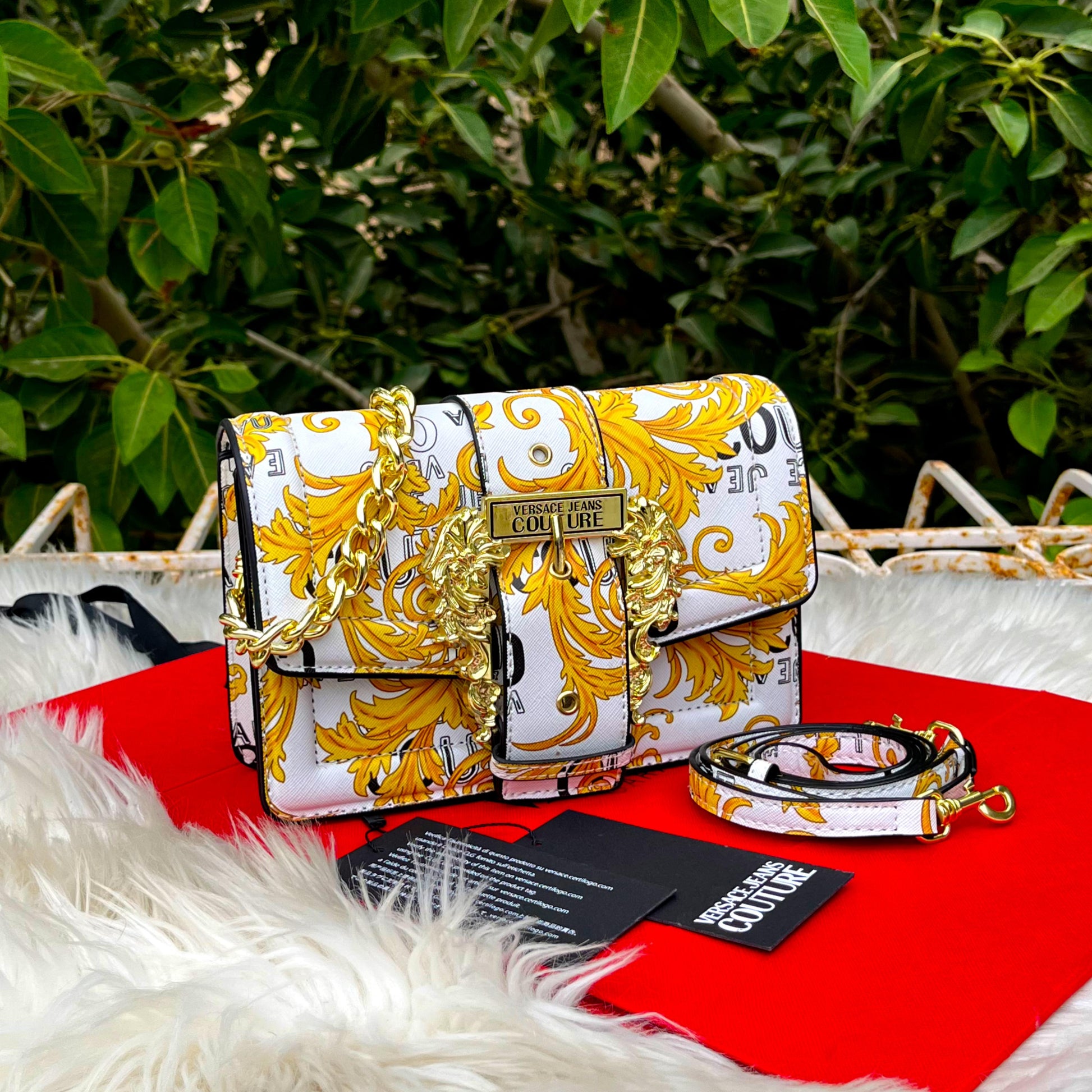 VERSACE CROSS SHOULDER BAG