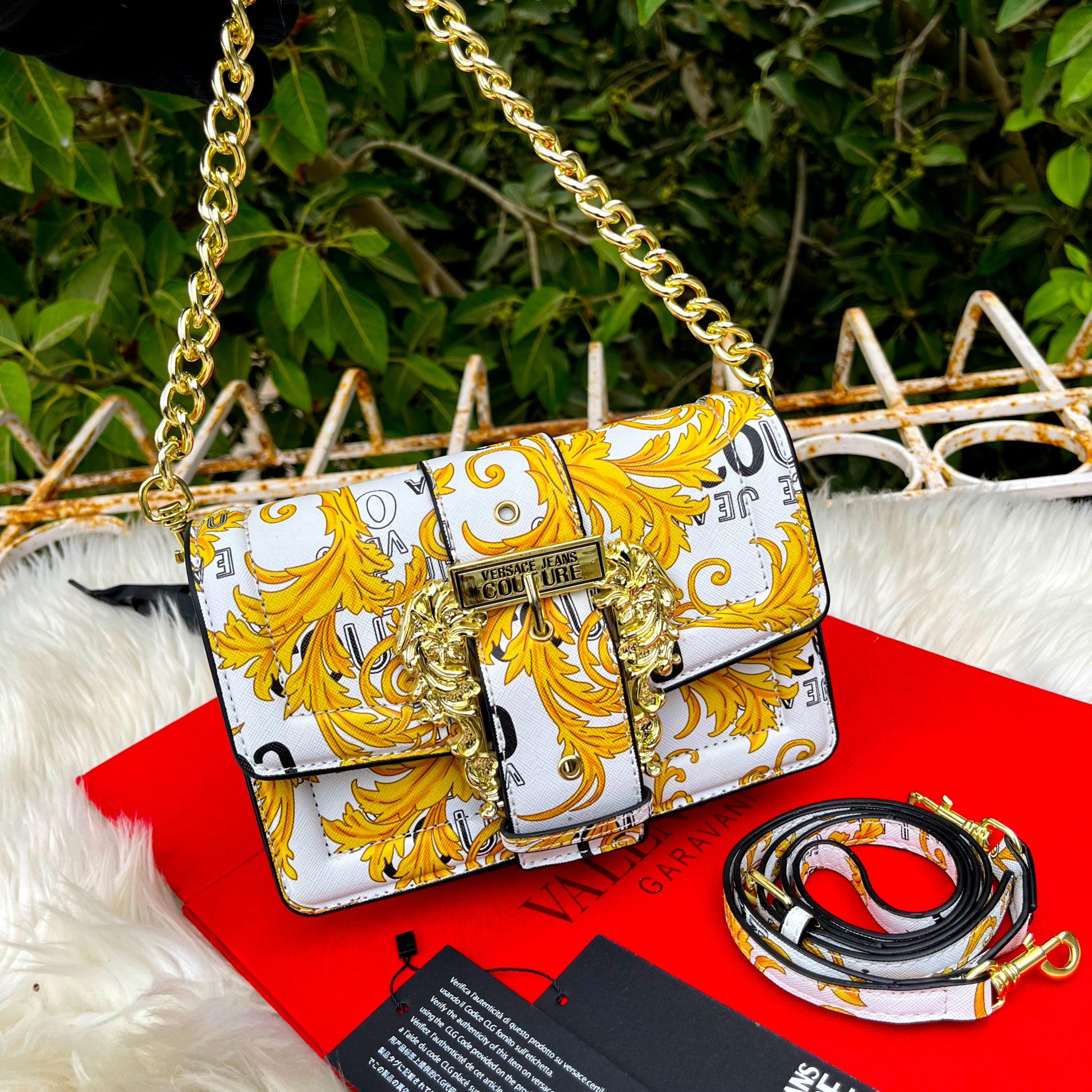 VERSACE CROSS SHOULDER BAG