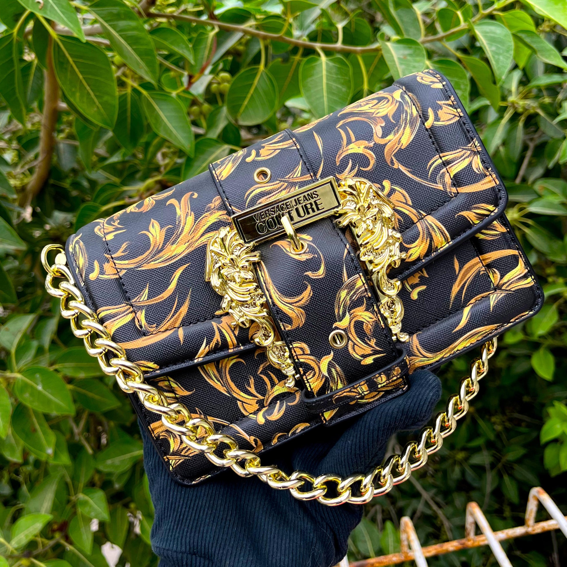VERSACE CROSS SHOULDER BAG