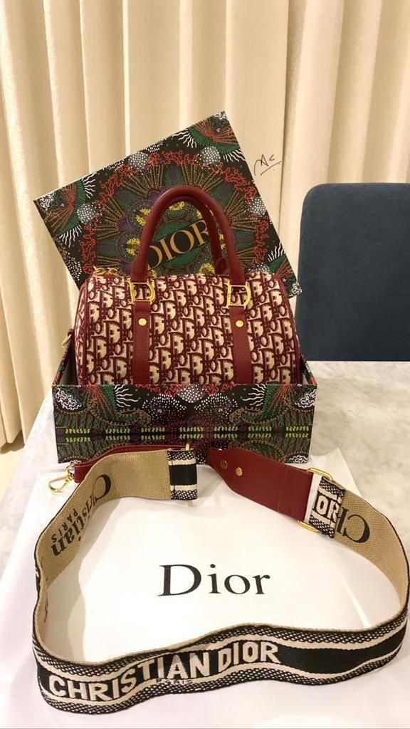 CHRISTIAN DIOR DUPLE BAG