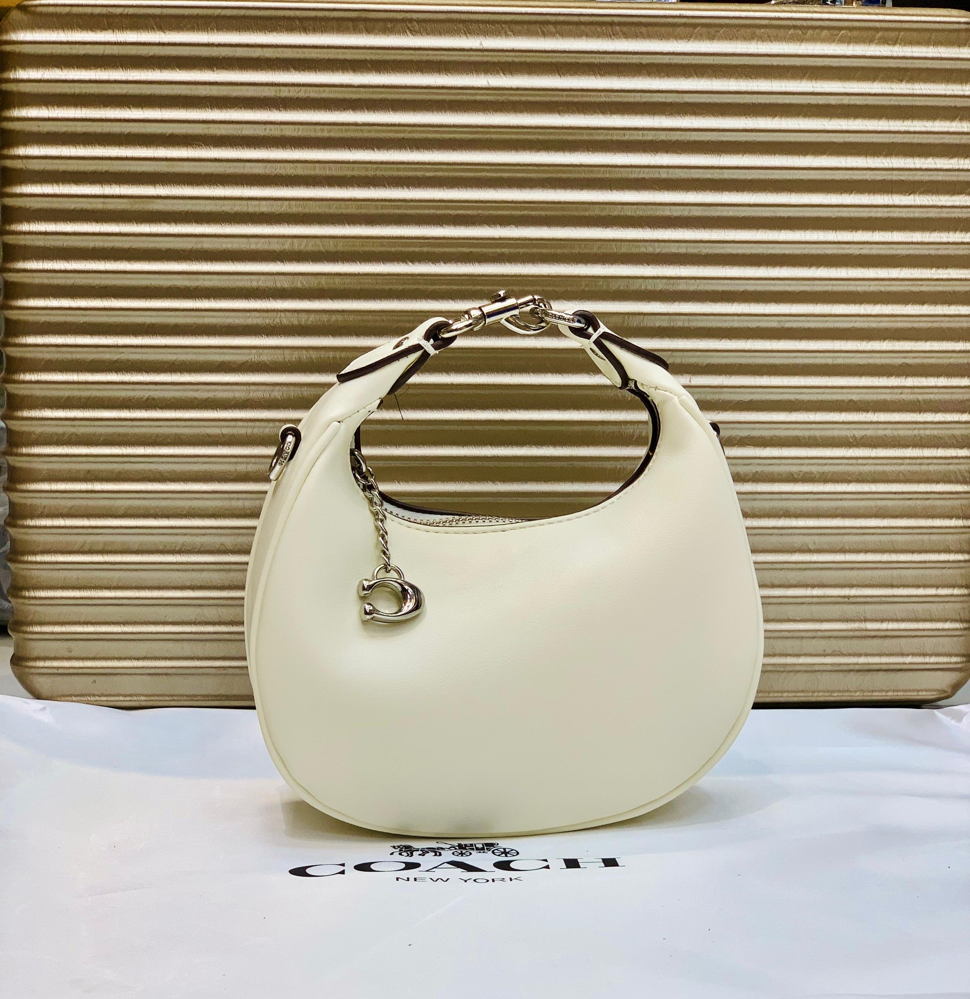 COACH MOON SHAPE CROSSBODY BAG