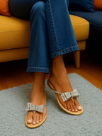 JIMMY CHOO BOW SLIPPER