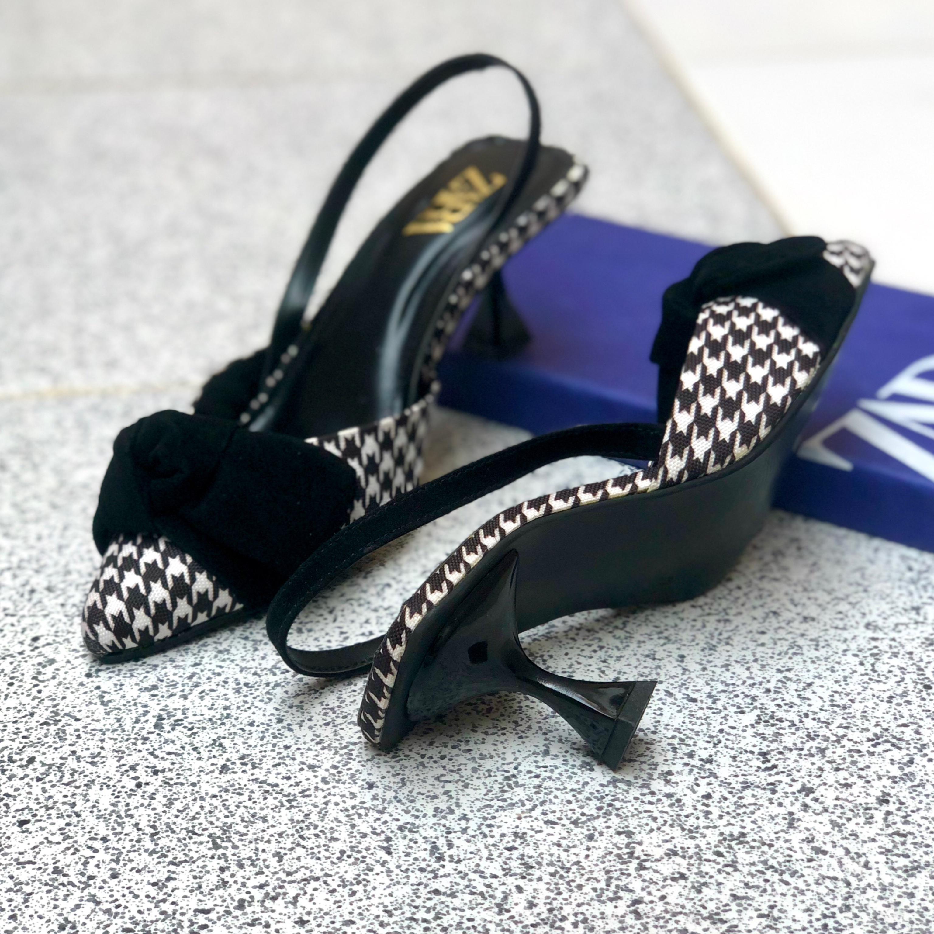 ZARA BOW HEEL