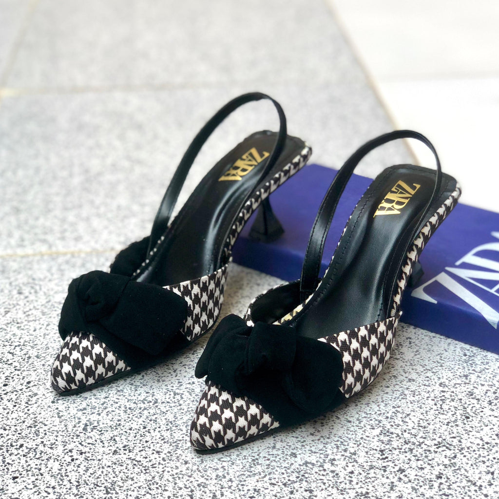 ZARA BOW HEEL