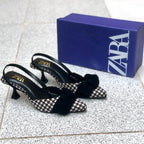 ZARA BOW HEEL