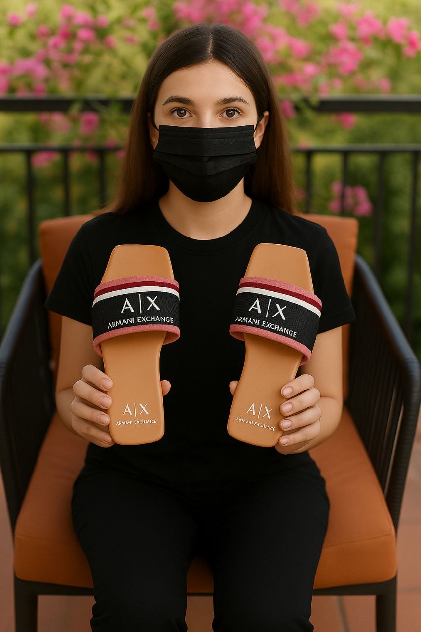 ARMANI EXCHANGE SLIPPER