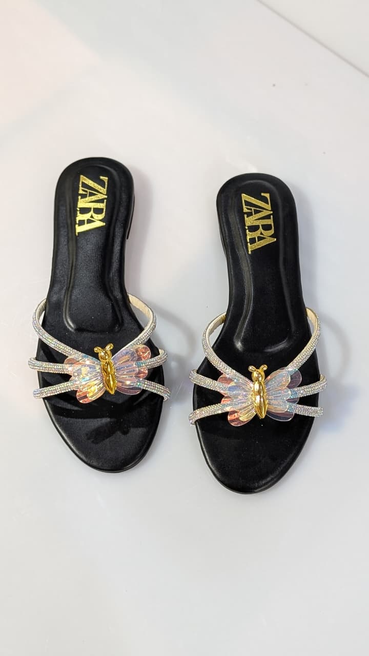 ZARA BUTTERFLY FLAT