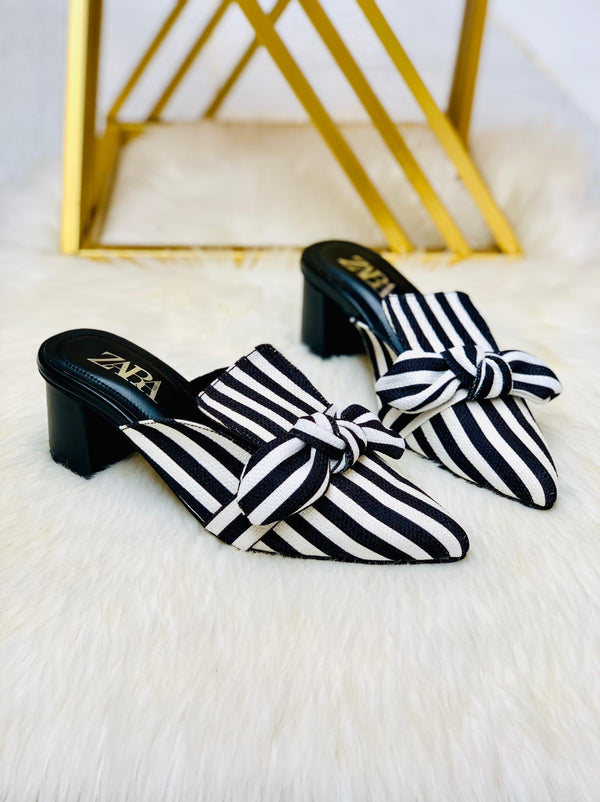 ZARA BOW KNOT HEEL