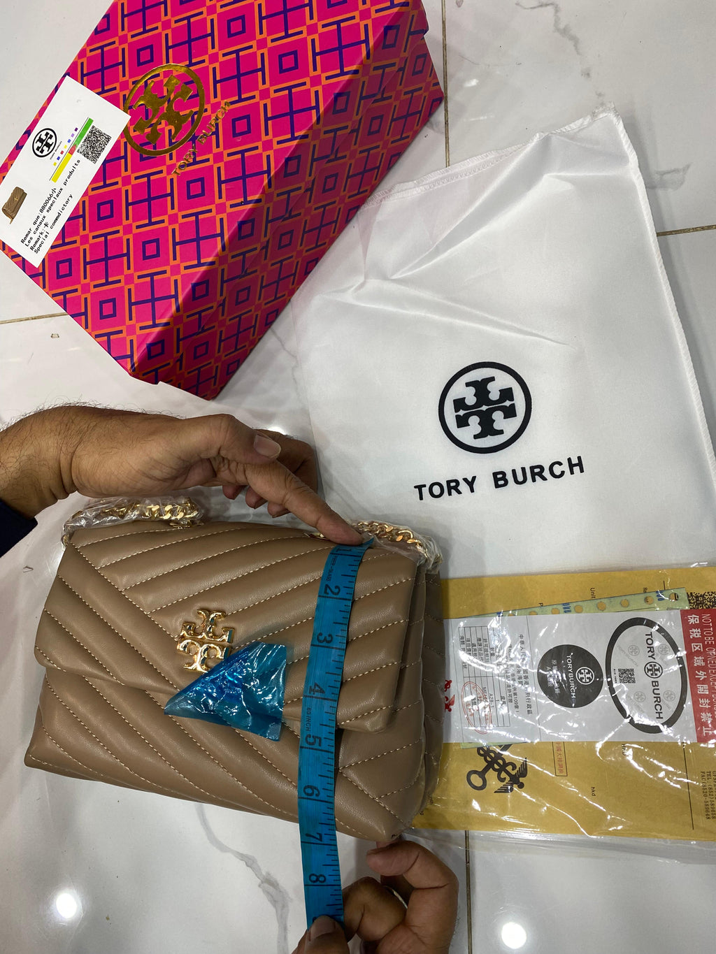 Tory Burch Kira Chevron Convertible