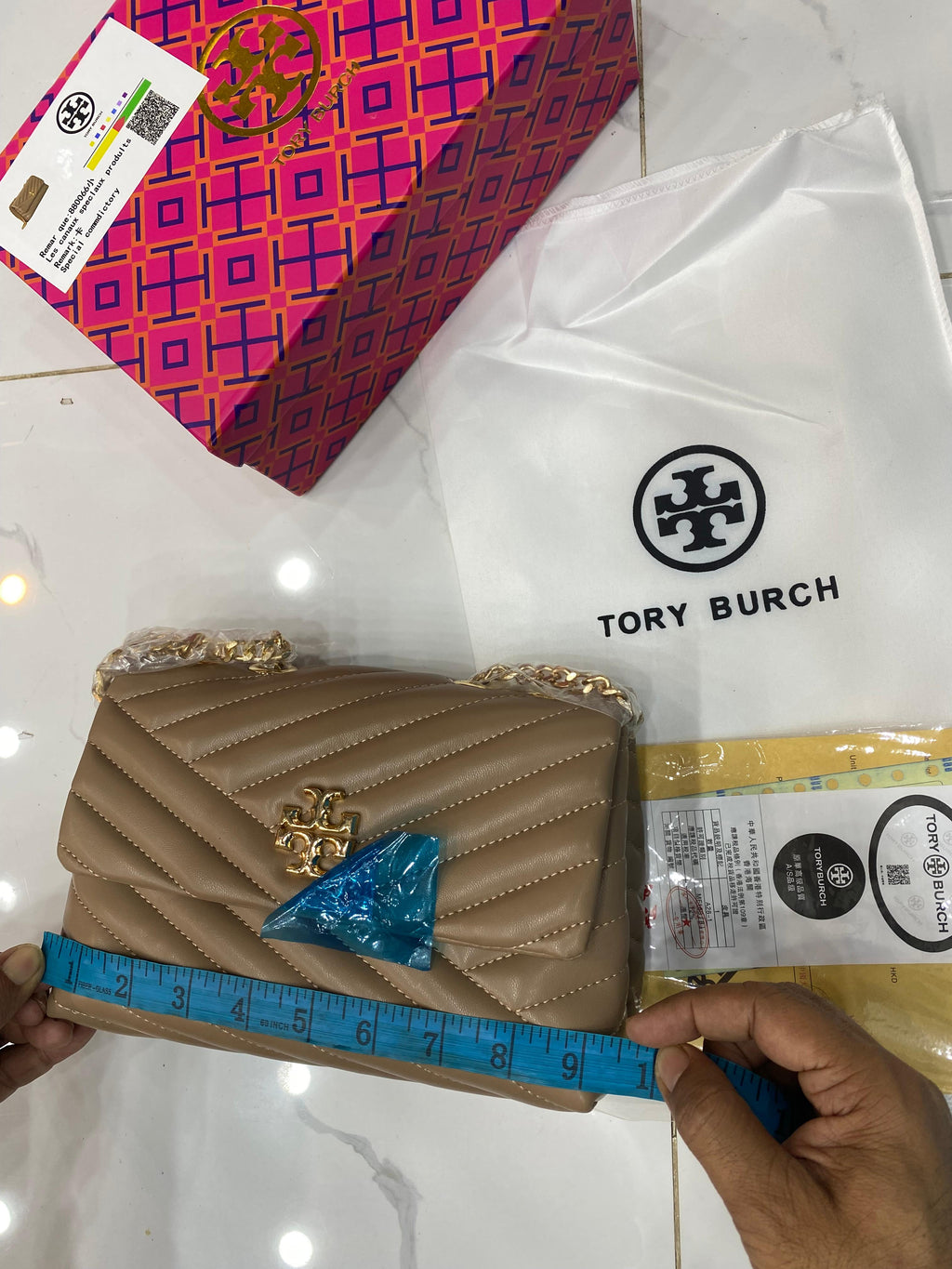 Tory Burch Kira Chevron Convertible
