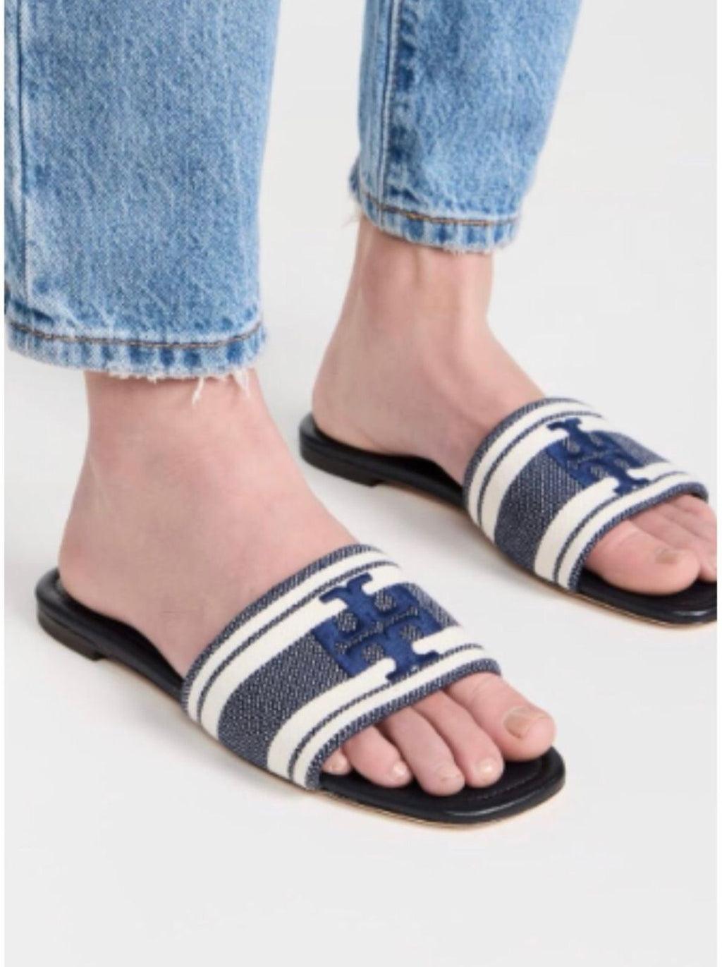 Tory Burch Embroidery Flat Slipper