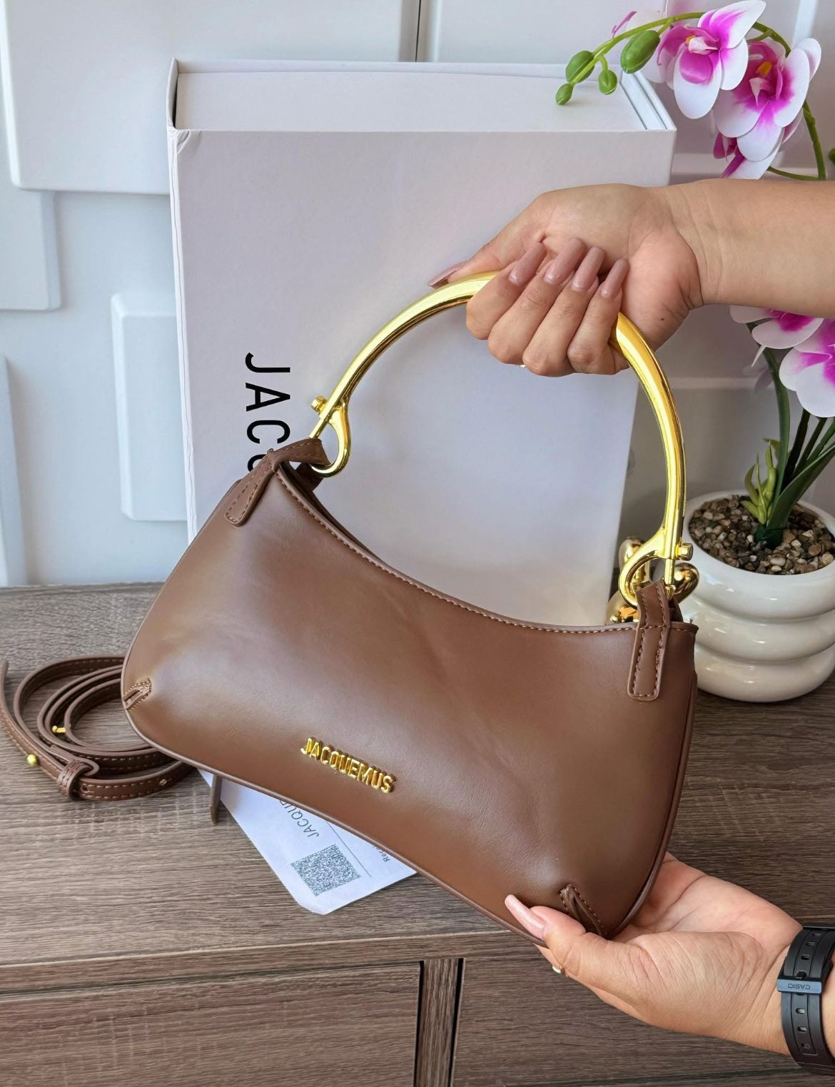 JACQUEMUS Le Bisou Mousqueton Bag