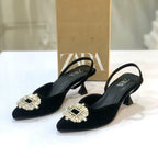 ZARA HEEL PUMPS
